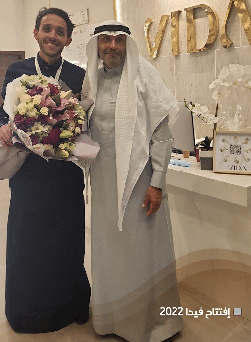 صورة من افتتاح مجمع فيدا الطبي عام 2022